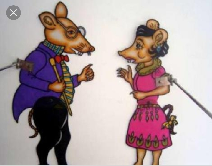 Ο ποντικός και η θυγατέρα του στο Kristiboni