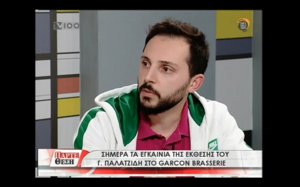 Ο Γιάννης Παλατζίδης στην Tv 100